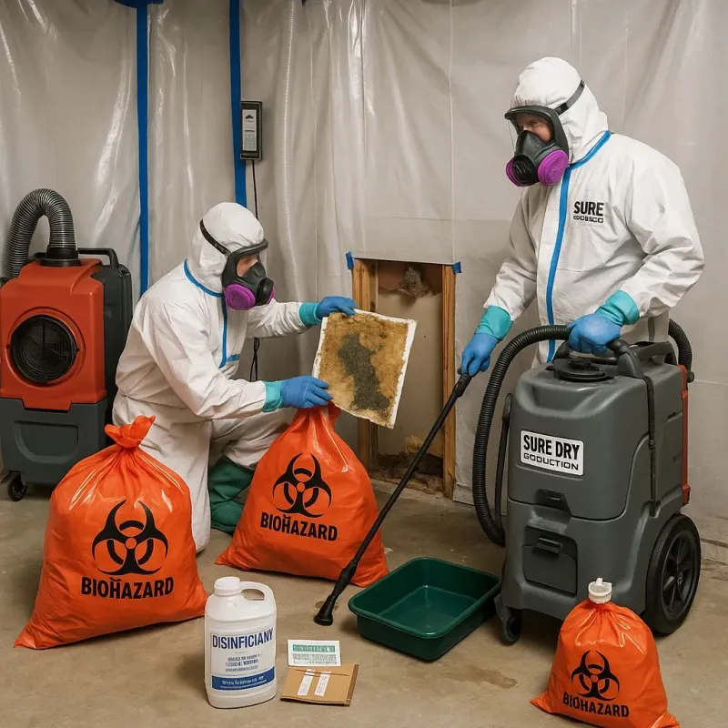 Contaminated Water Handling Protocols process in Hebbronville, TX